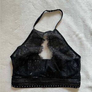 Victorias Secret Lace Velvet Bralette XS/S